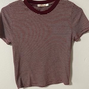 Burgundy small T shirt